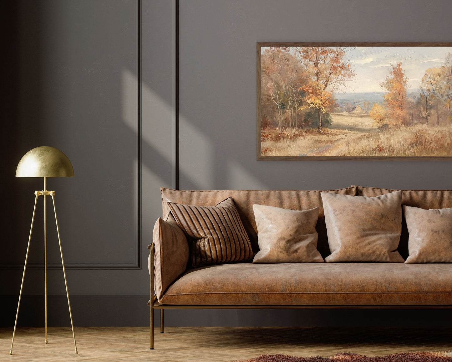 Fall Autumn Landscape Frame TV Art