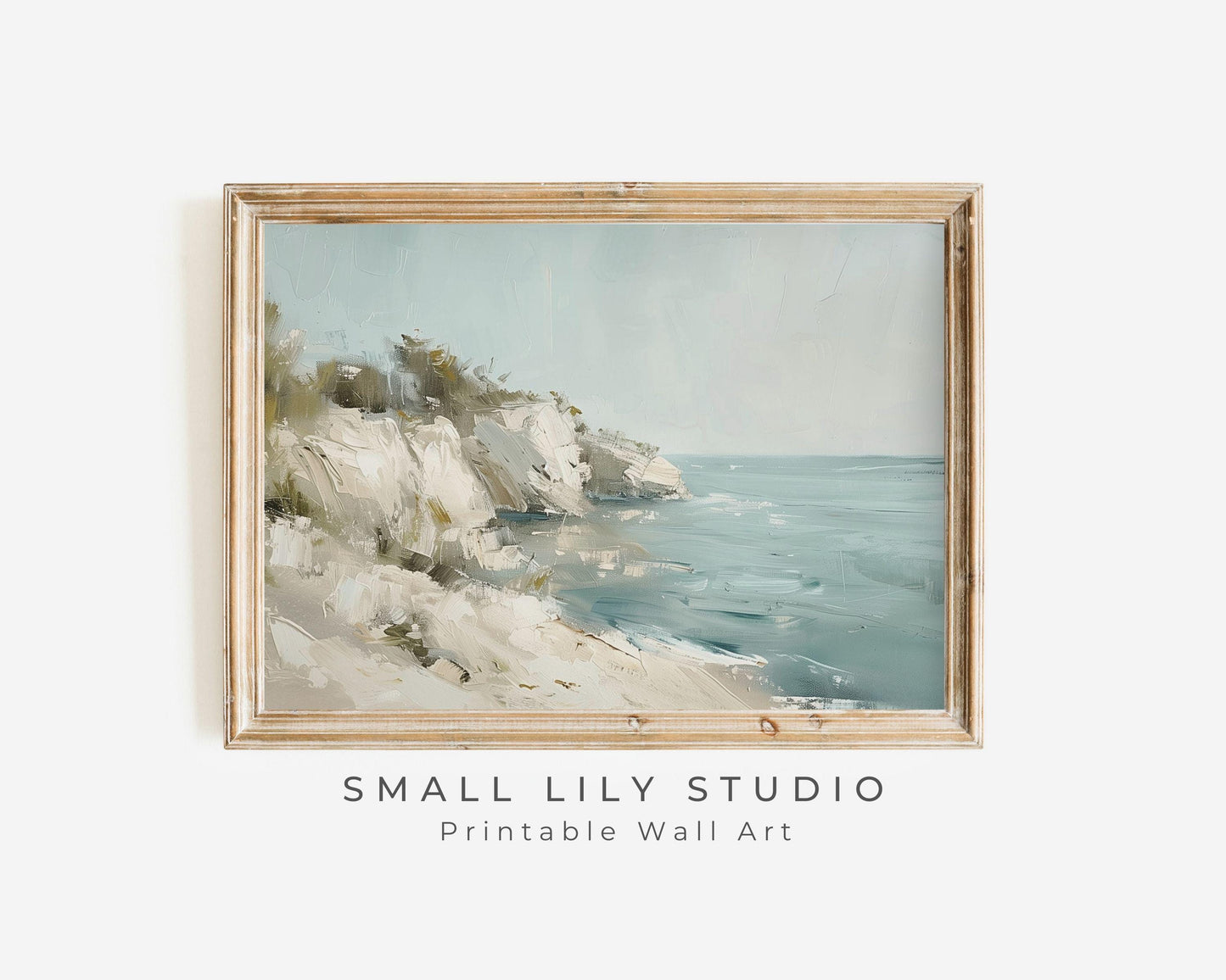 Coastal Cliffs Printable Wall Art