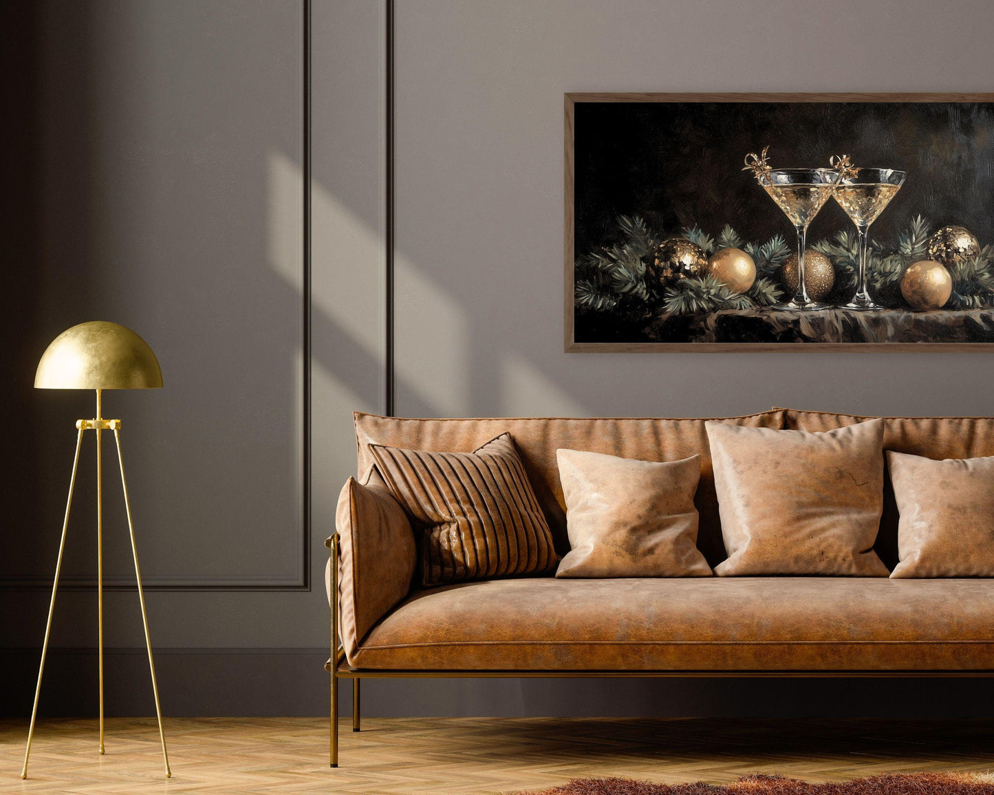 New Years Cocktails for Two Frame TV Art