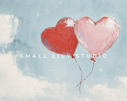 Valentine's Day Hearts Frame TV Art Bundle