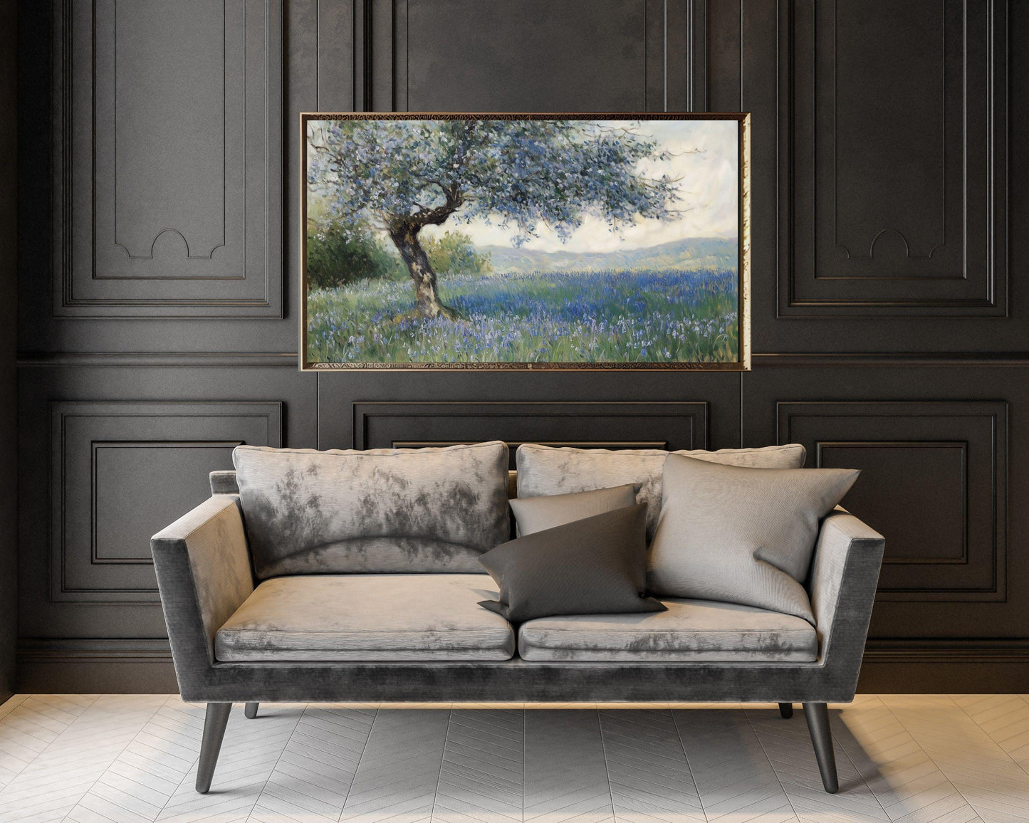 Spring Bluebells Frame TV Art