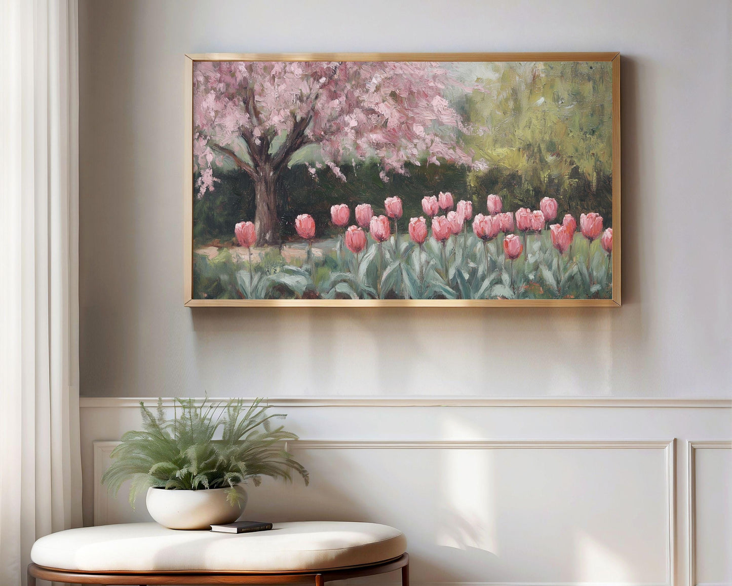 Spring Tulips Frame TV Art