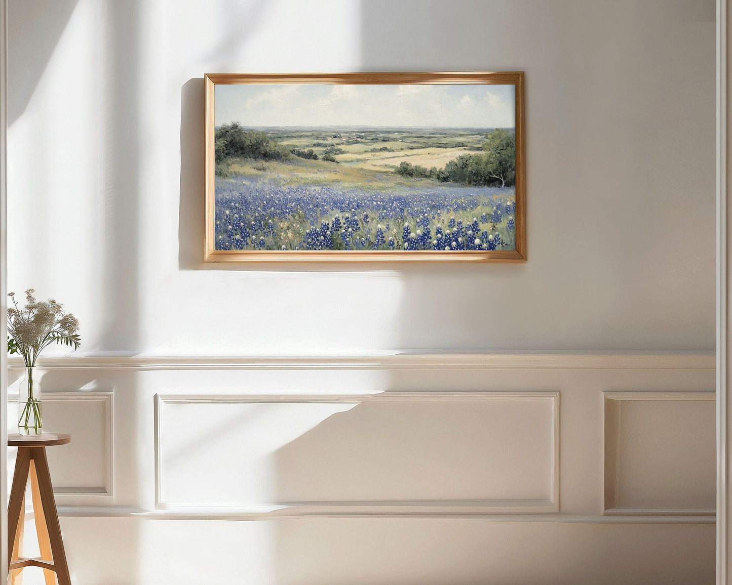 Spring Texas Bluebonnets Frame TV Art