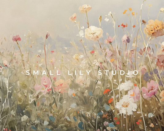 Pink Floral Desktop Wallpaper Set