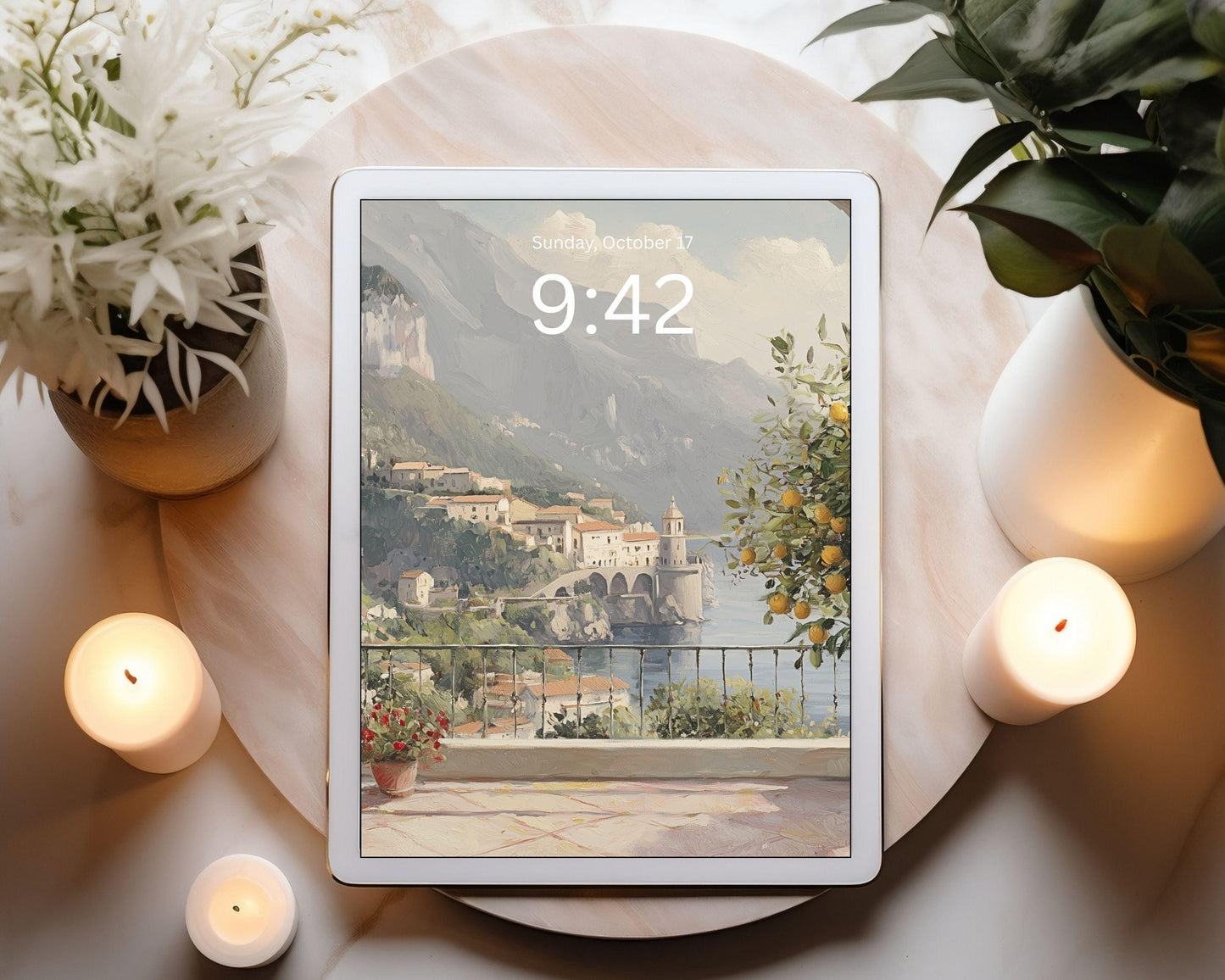 Mediterranean Desktop Wallpaper Set