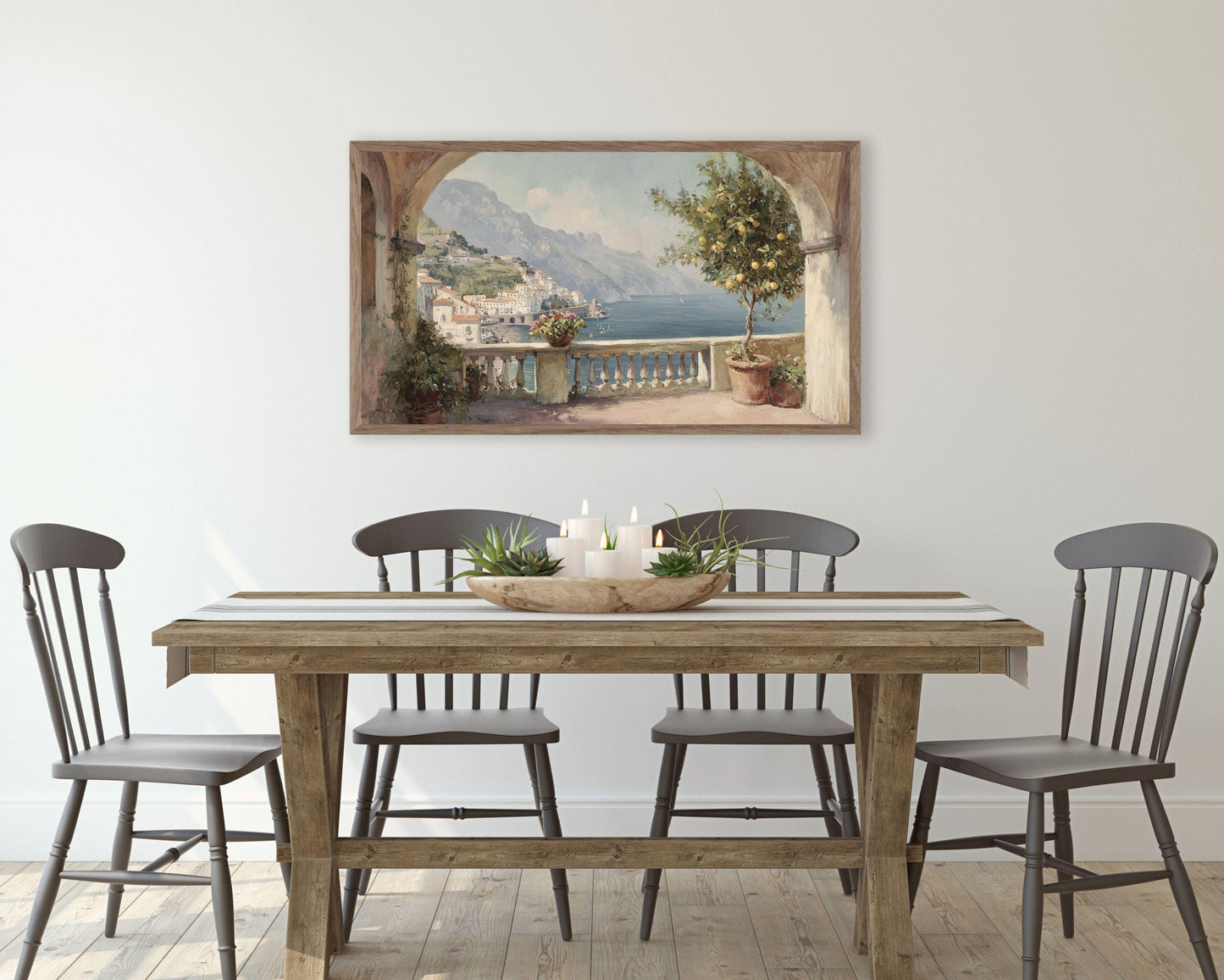 Amalfi Coast Italy Frame TV Art