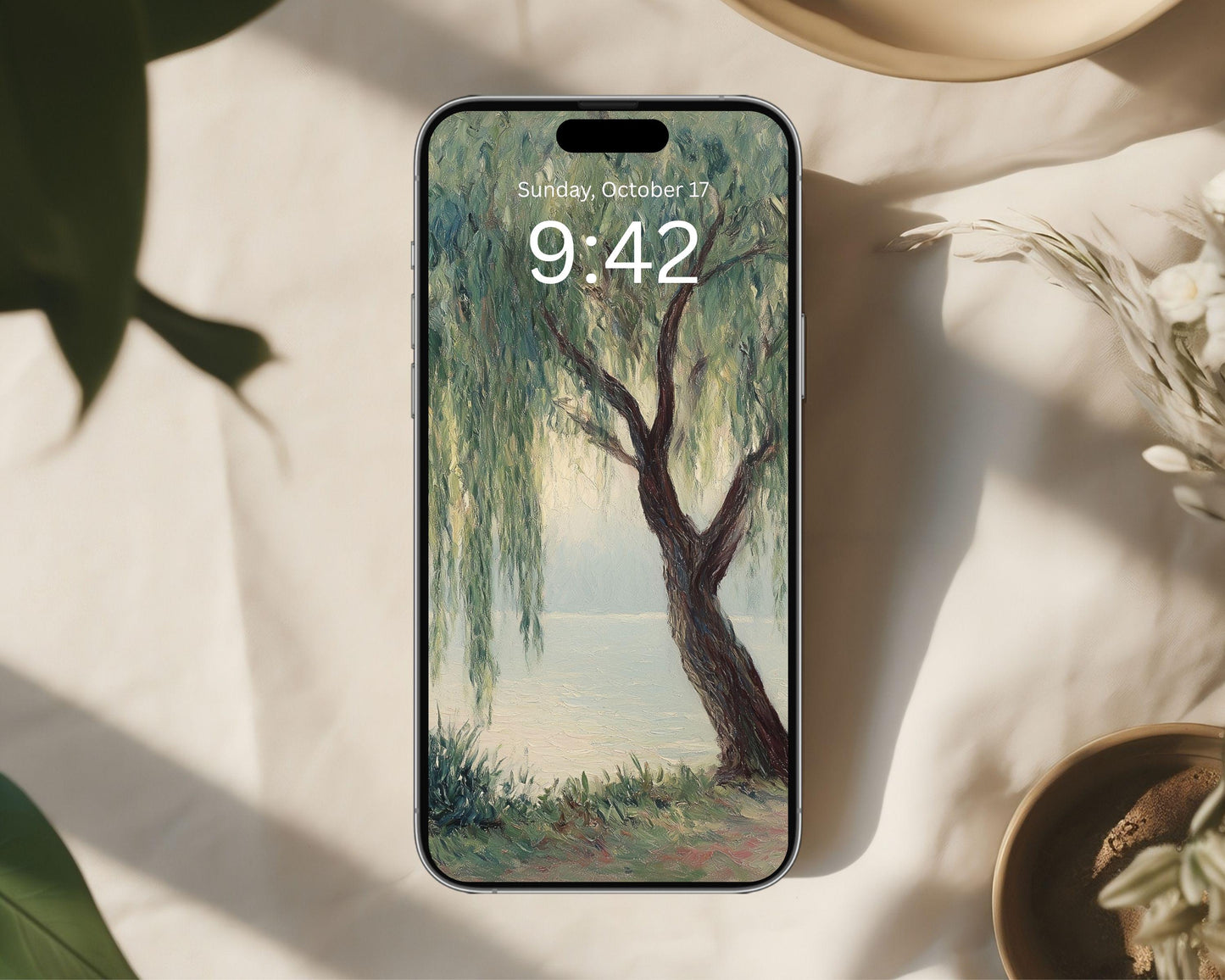 Weeping Willow Phone Wallpaper