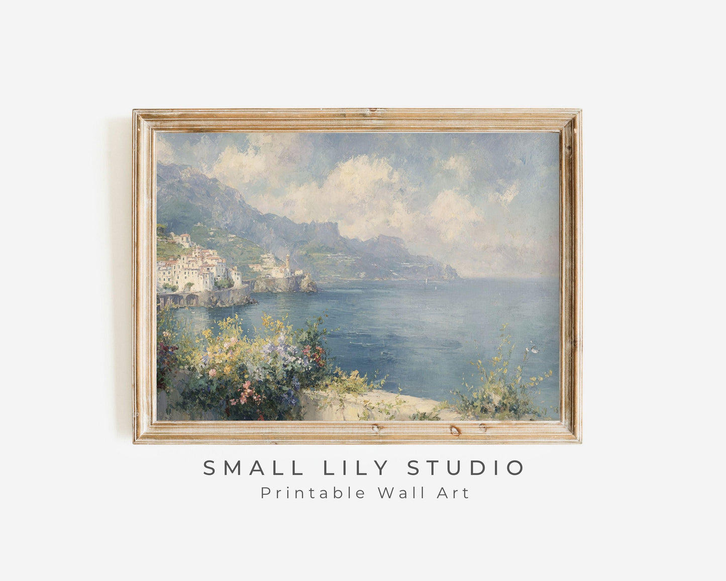 Amalfi Coast Italy Printable Wall Art