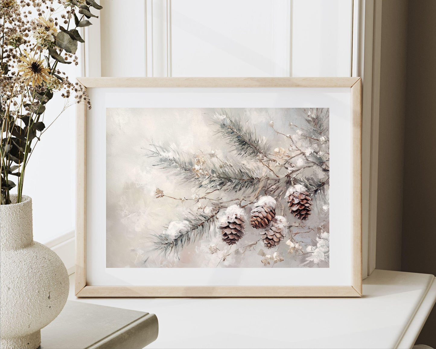 Pine Cones Printable Wall Art