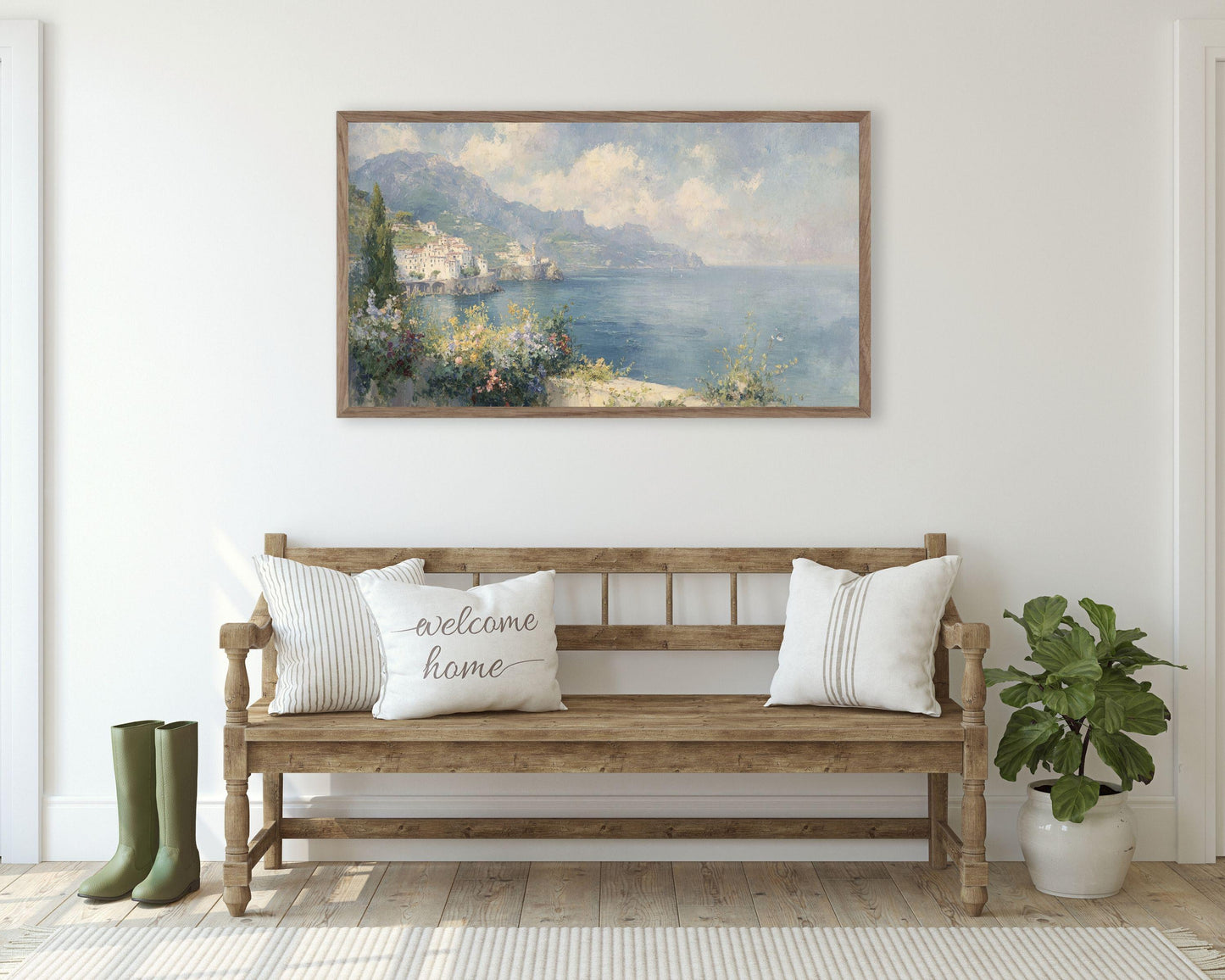 Amalfi Coast Italy Frame TV Art