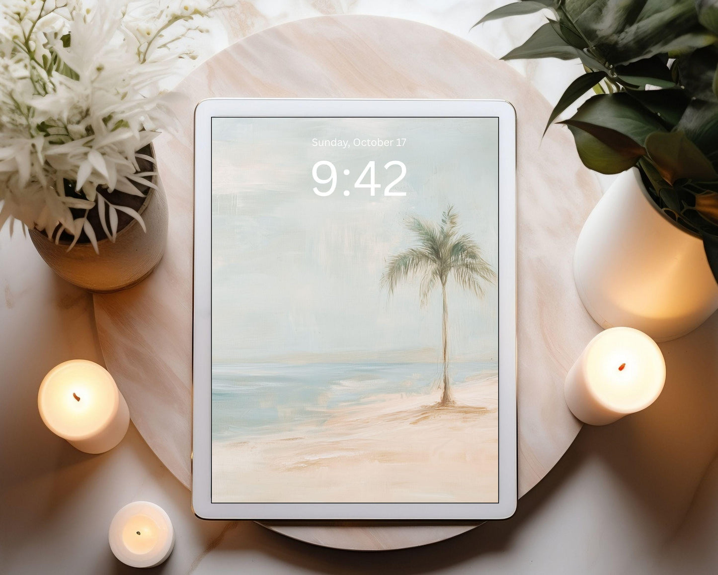 Palm Tree Desktop Wallpaper Set