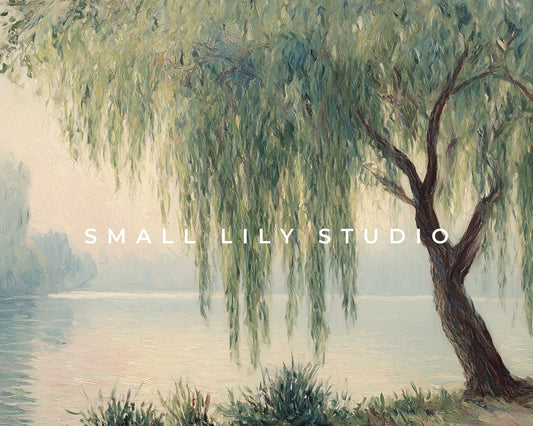 Weeping Willow Desktop Wallpaper Set