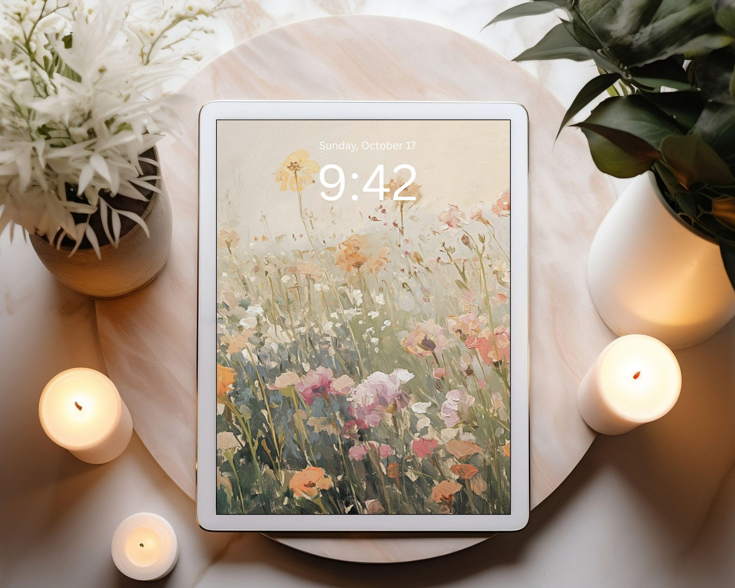 Dreamy Wildflowers Desktop Wallpaper Set