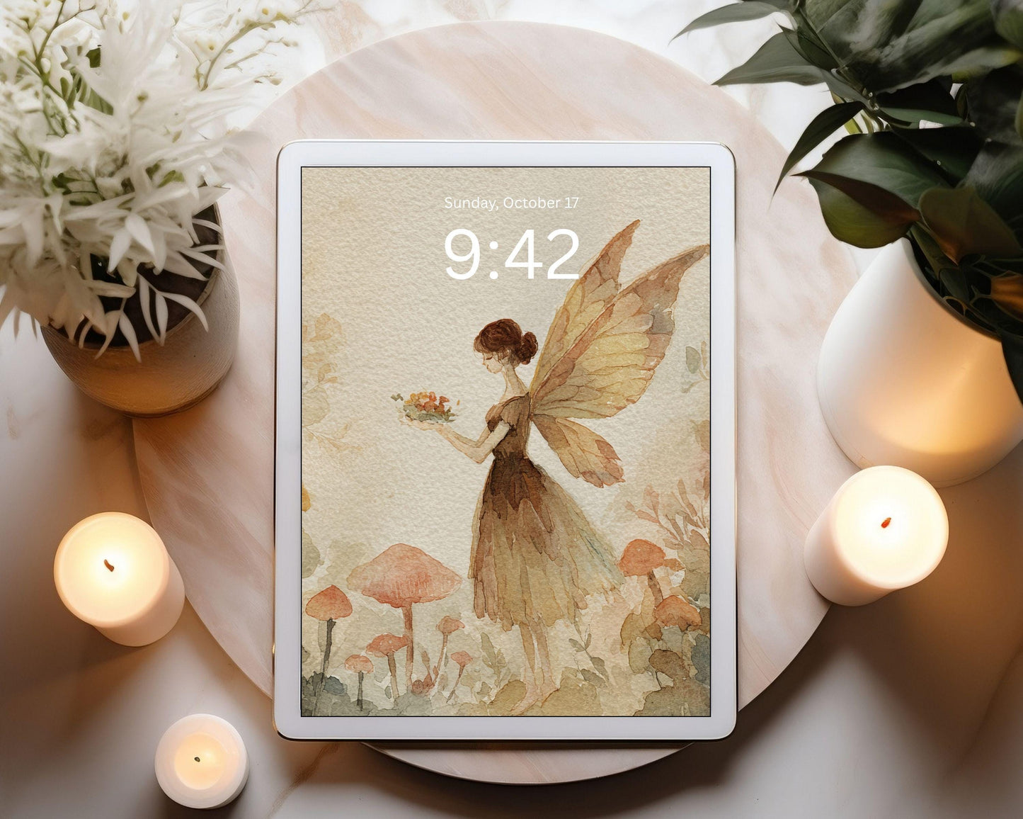 Woodland Fairy Desktop Wallpaper Set