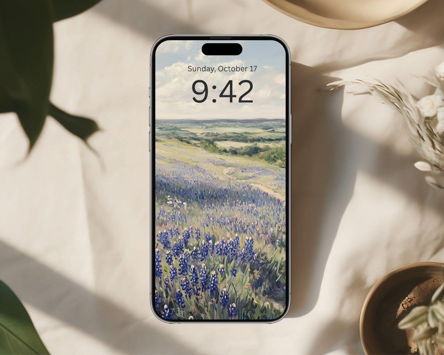 Bluebells Phone Wallpaper