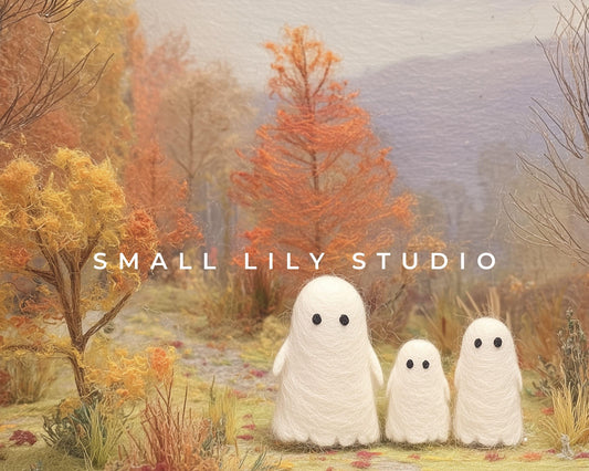 Cute Felt Halloween Frame TV Art Bundle