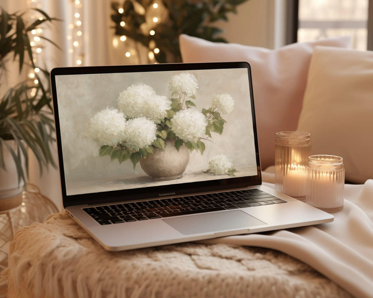 Hydrangeas Desktop Wallpaper