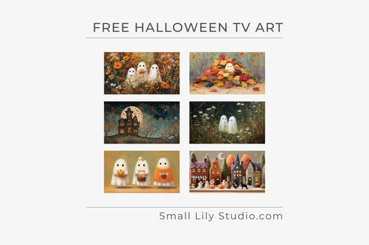 Free Halloween Frame TV art