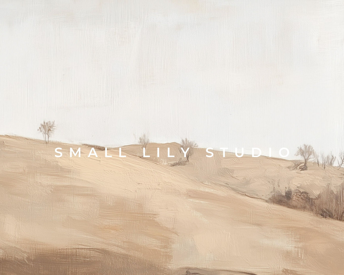 Minimalist Landscape Frame TV Art