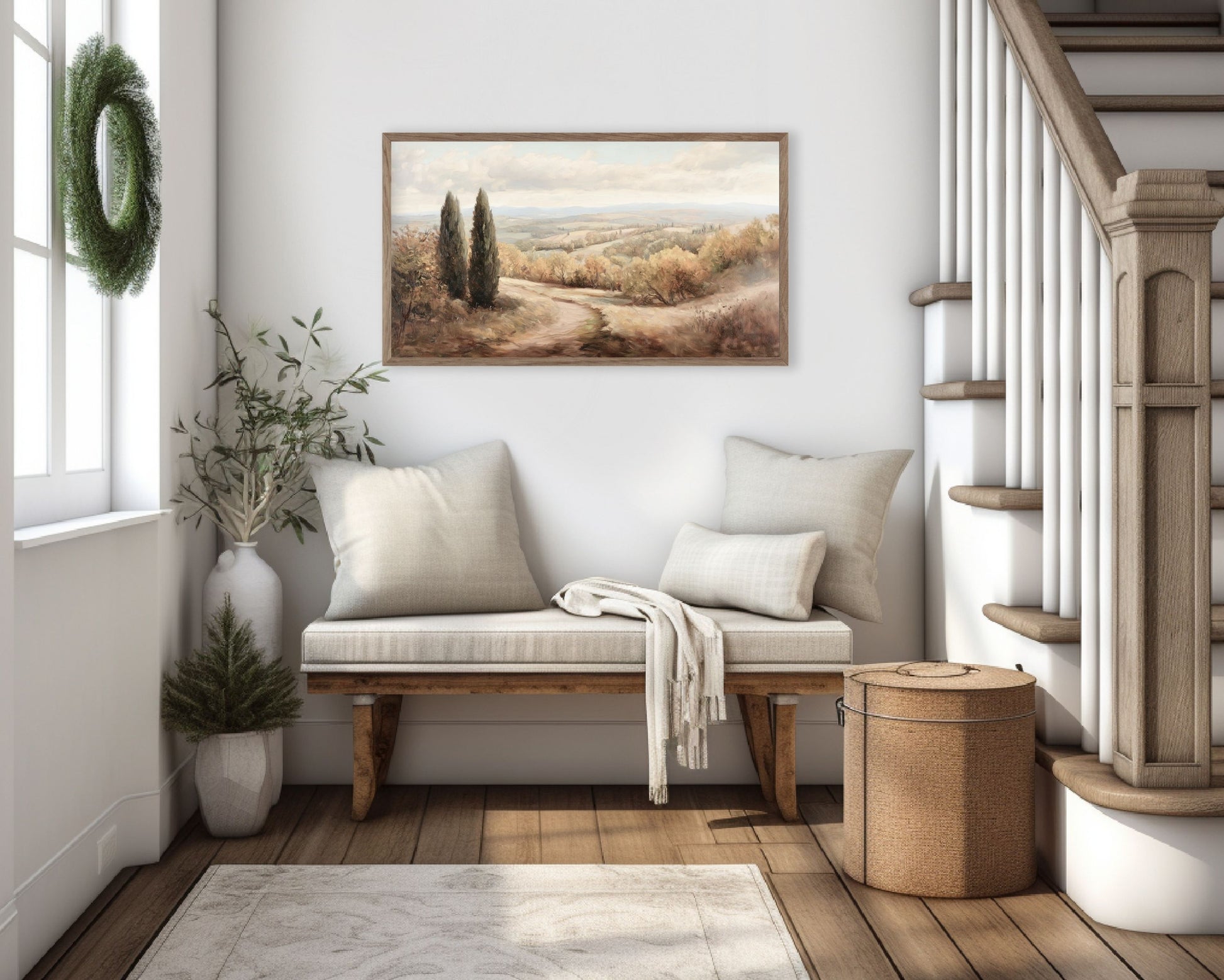 Fall Landscape Frame TV Art