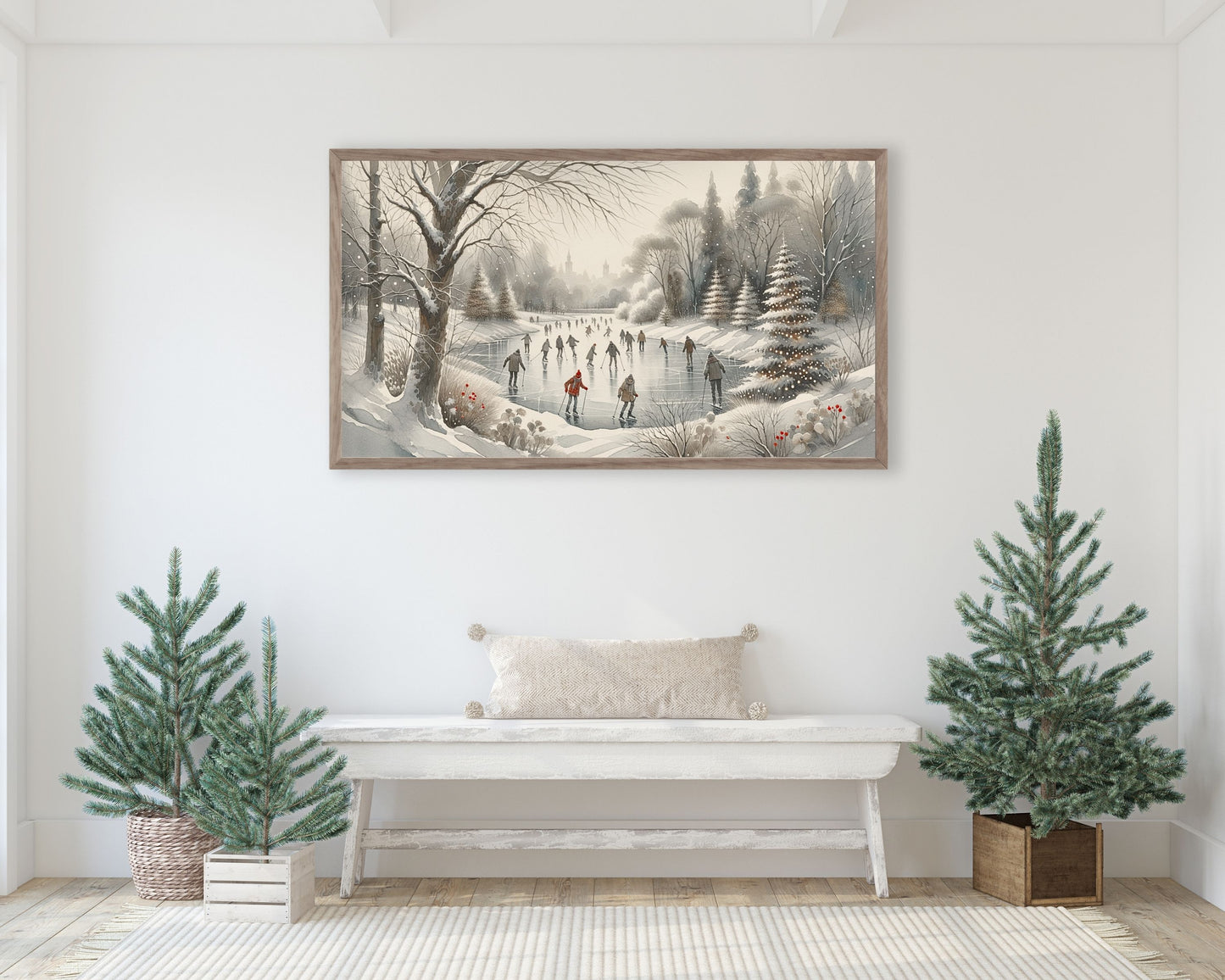 Christmas Collection Frame TV Art Bundle of 16