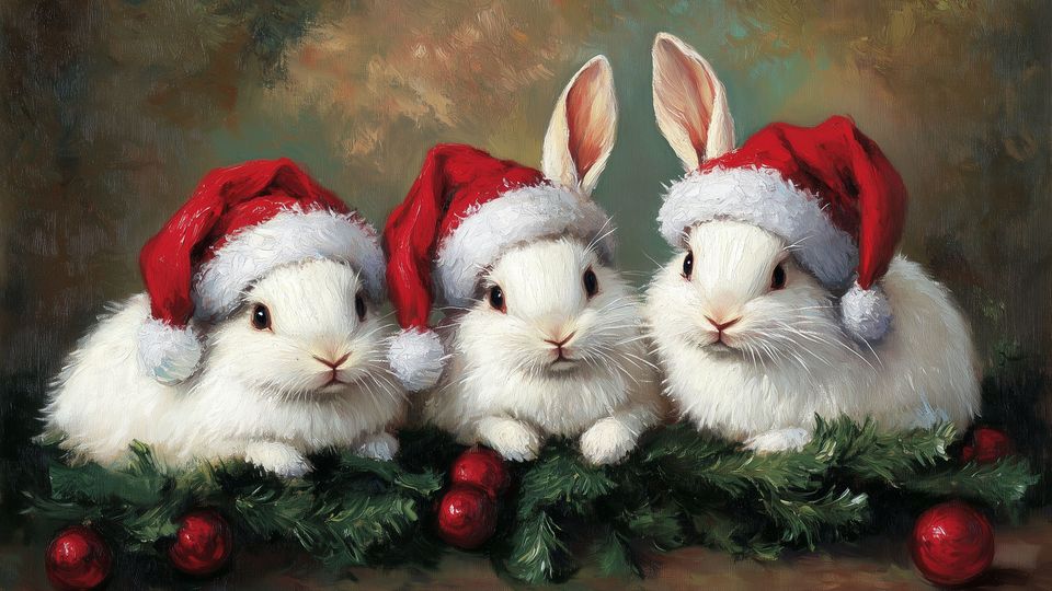 Free Christmas Frame TV art