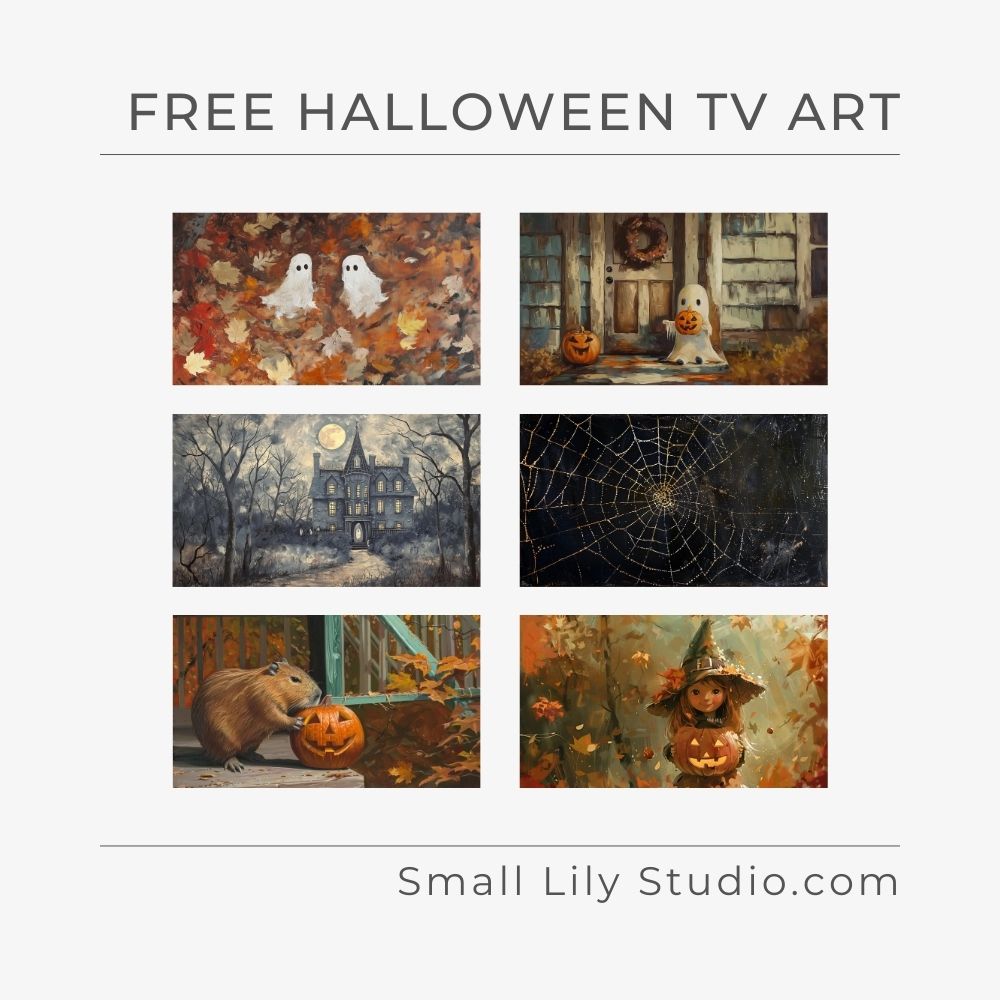 Halloween Frame TV Art Set - Free Frame TV art