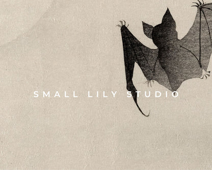 Halloween Bat Frame TV Art