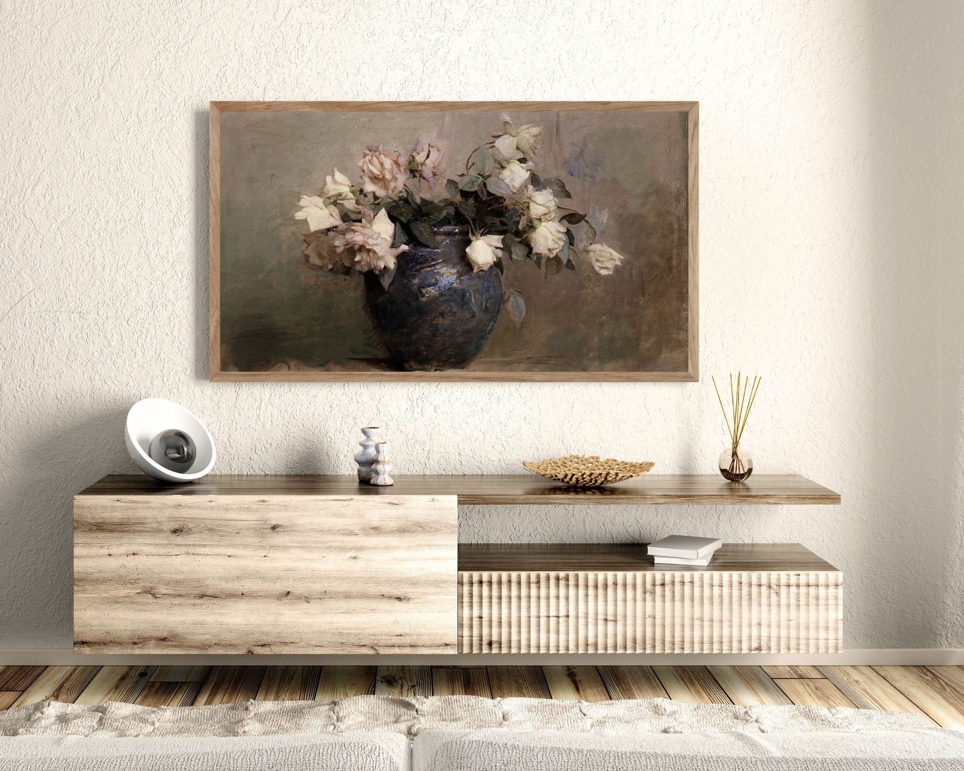 Dark Roses Frame TV Art