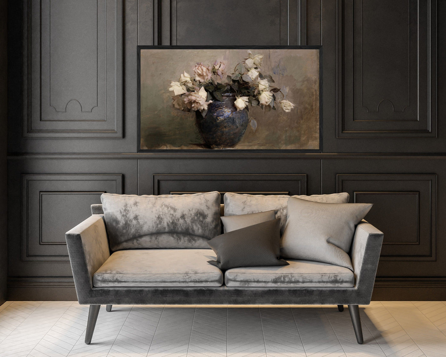 Dark Roses Frame TV Art