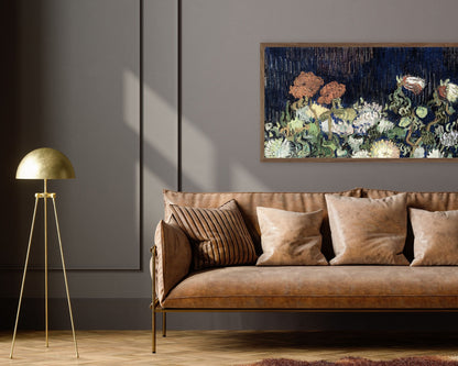 Dark Flowers Frame TV Art