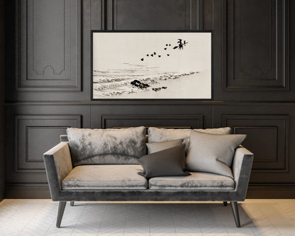 Halloween Minimalist Frame TV Art