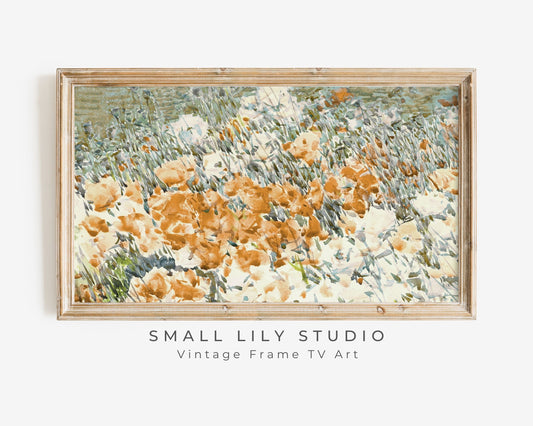 Spring Wildflowers Frame TV Art