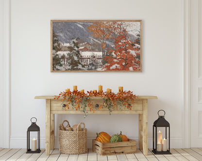 Fall Winter Frame TV Art