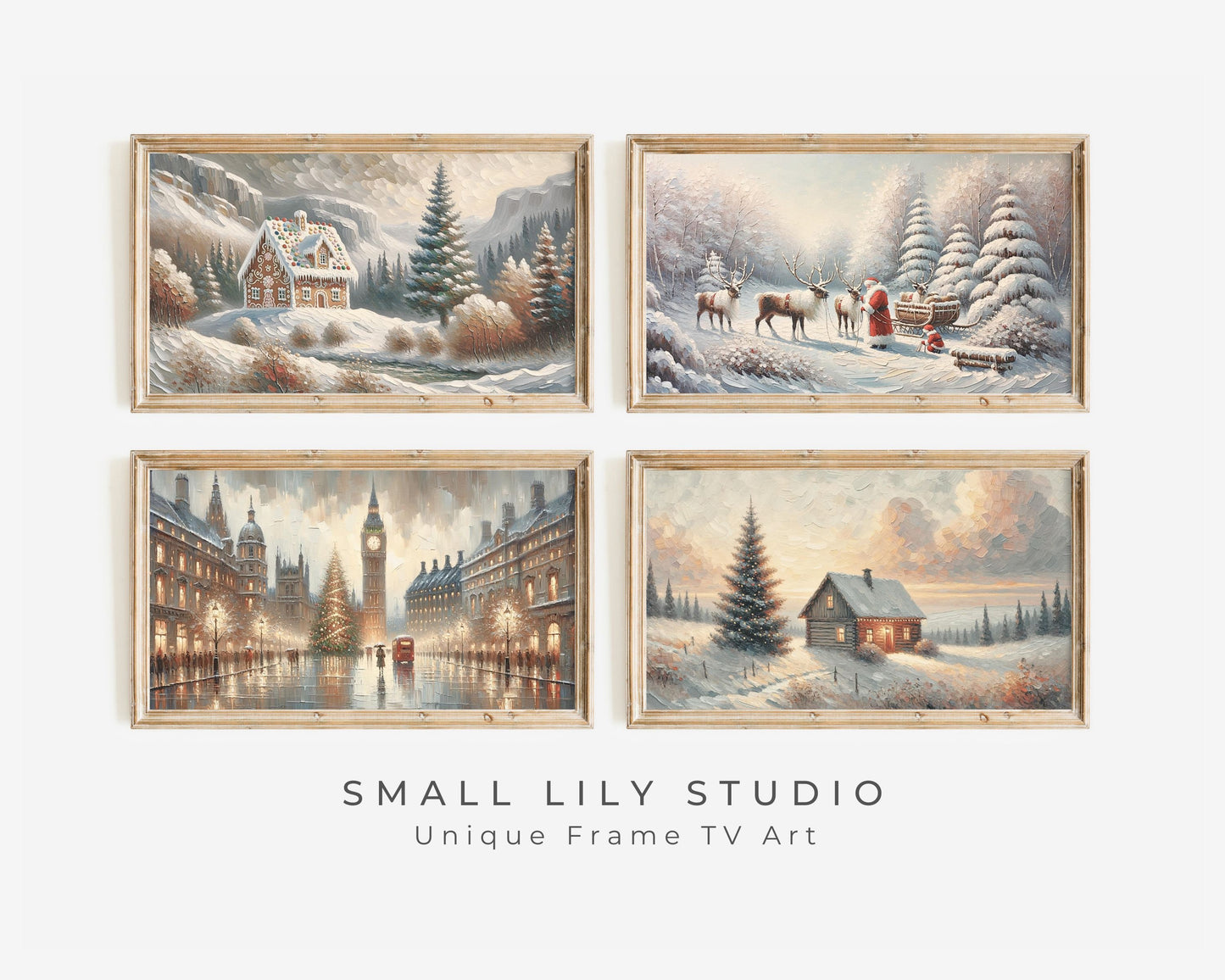 Christmas Frame TV Art Bundle