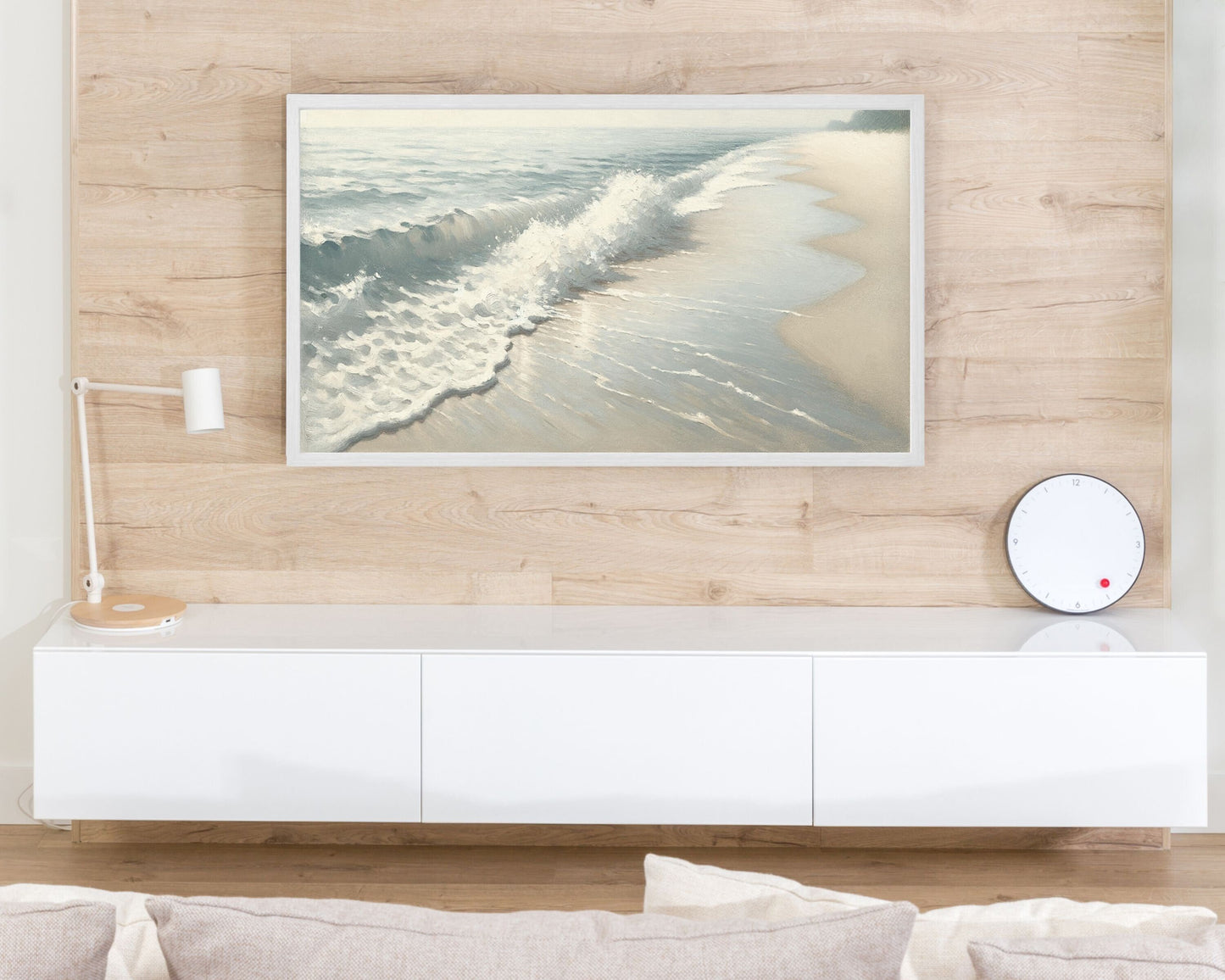 Beach Minimalist Frame TV Art