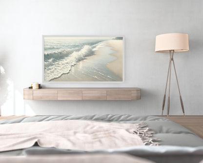 Beach Minimalist Frame TV Art