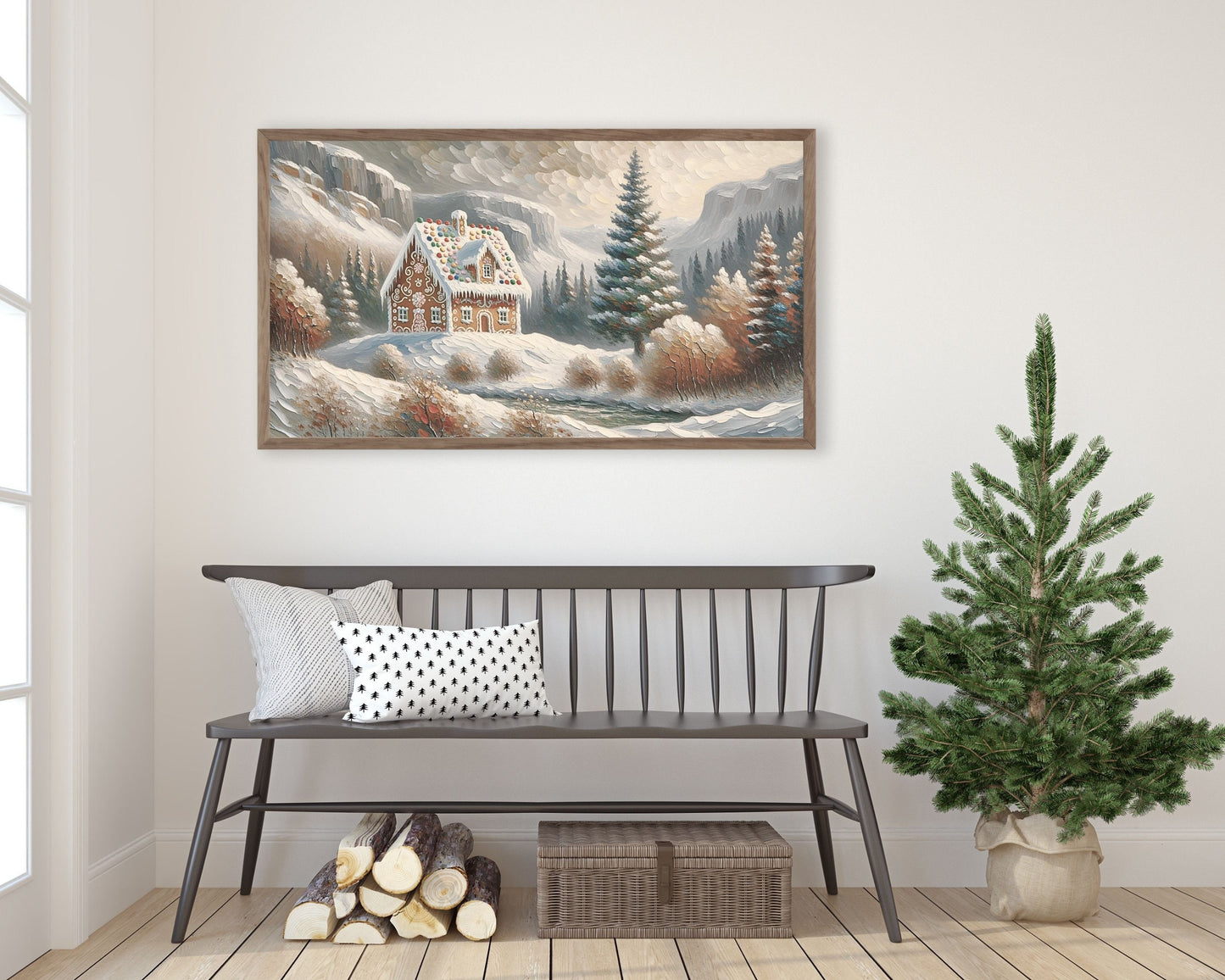 Christmas Collection Frame TV Art Bundle of 16