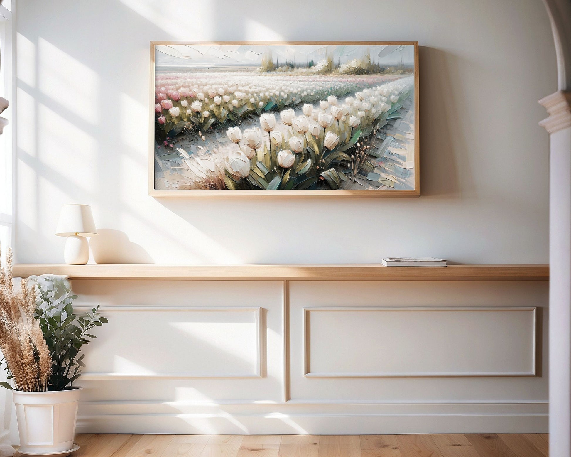 Spring Tulips Frame TV Art