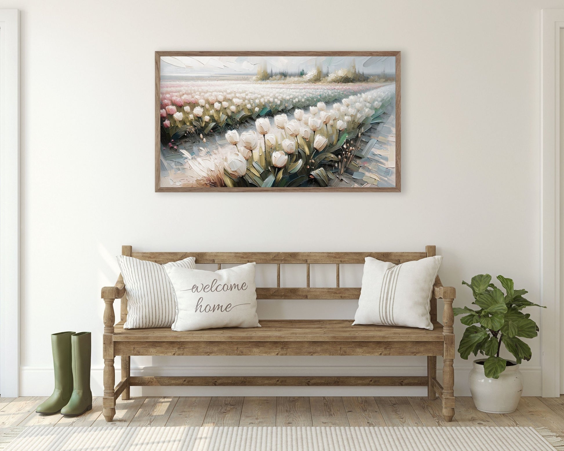 Spring Tulips Frame TV Art