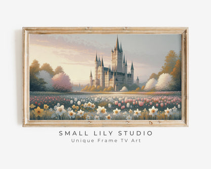 Fairytale Castle Frame TV Art