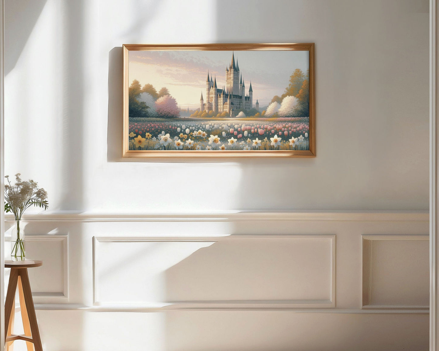 Fairytale Castle Frame TV Art
