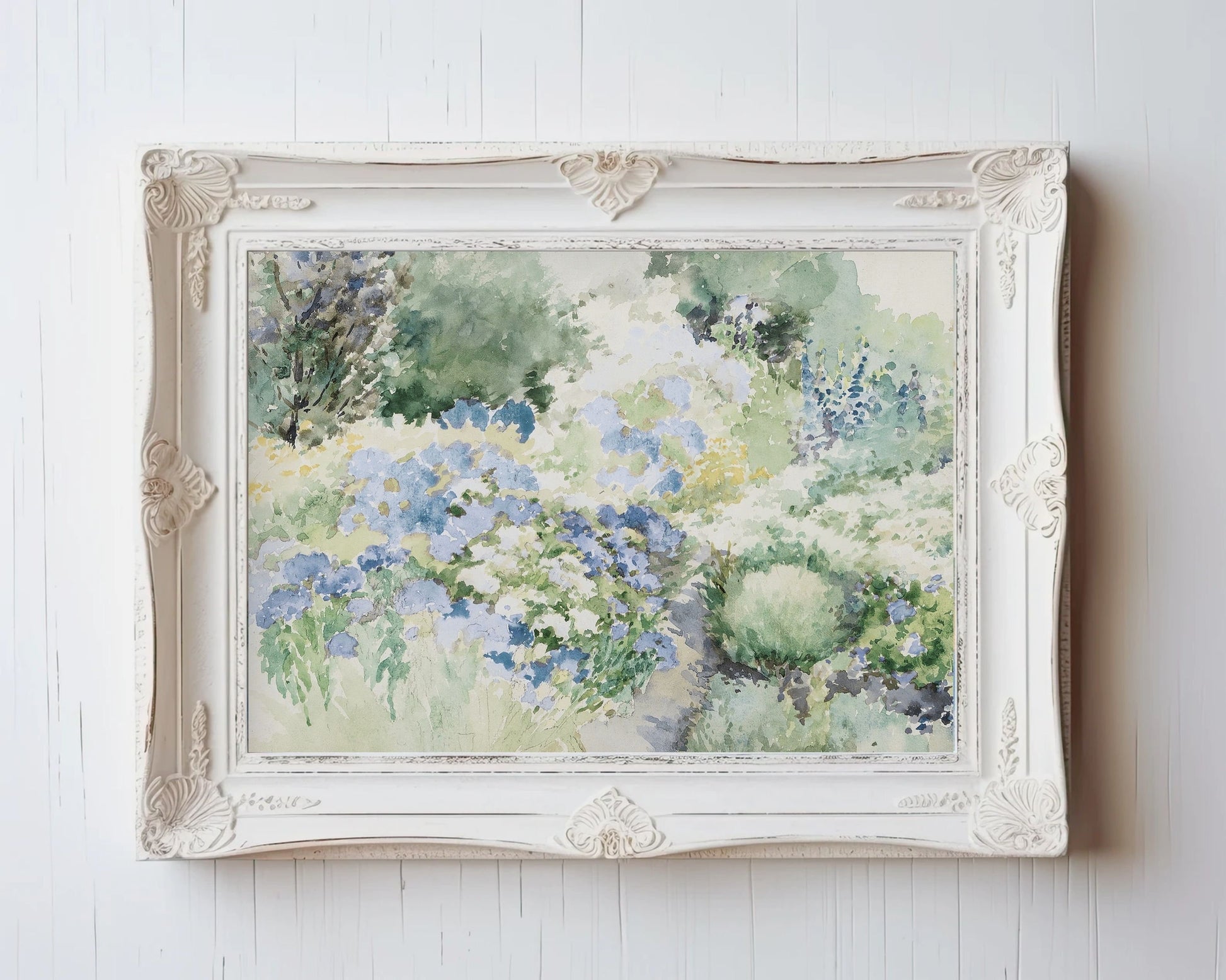 Spring Flower Garden Printable Wall Art