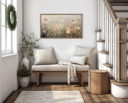 Summer Wildflowers Frame TV Art