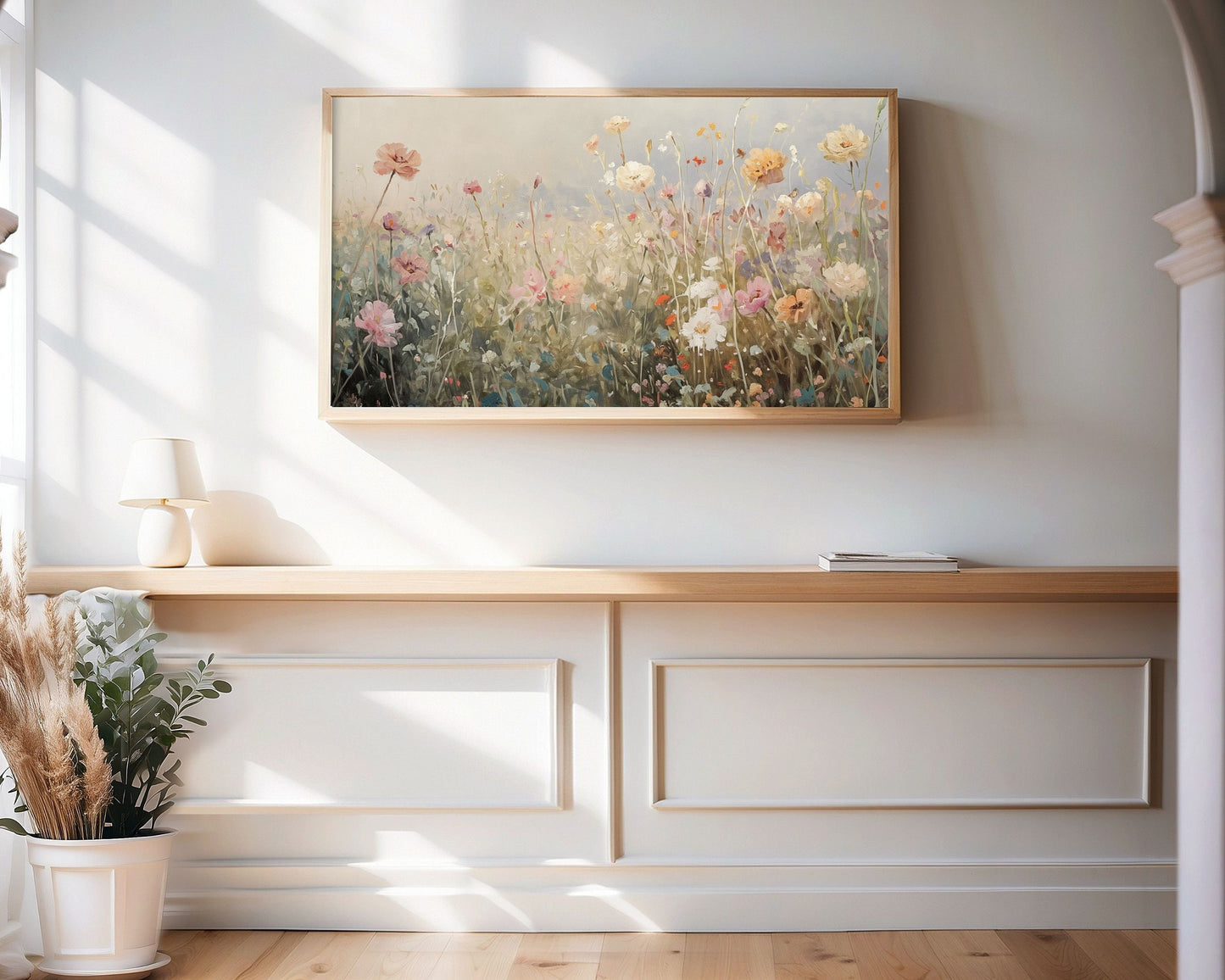 Summer Wildflowers Frame TV Art