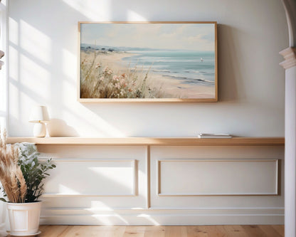 Summer Coastal Frame TV Art Bundle