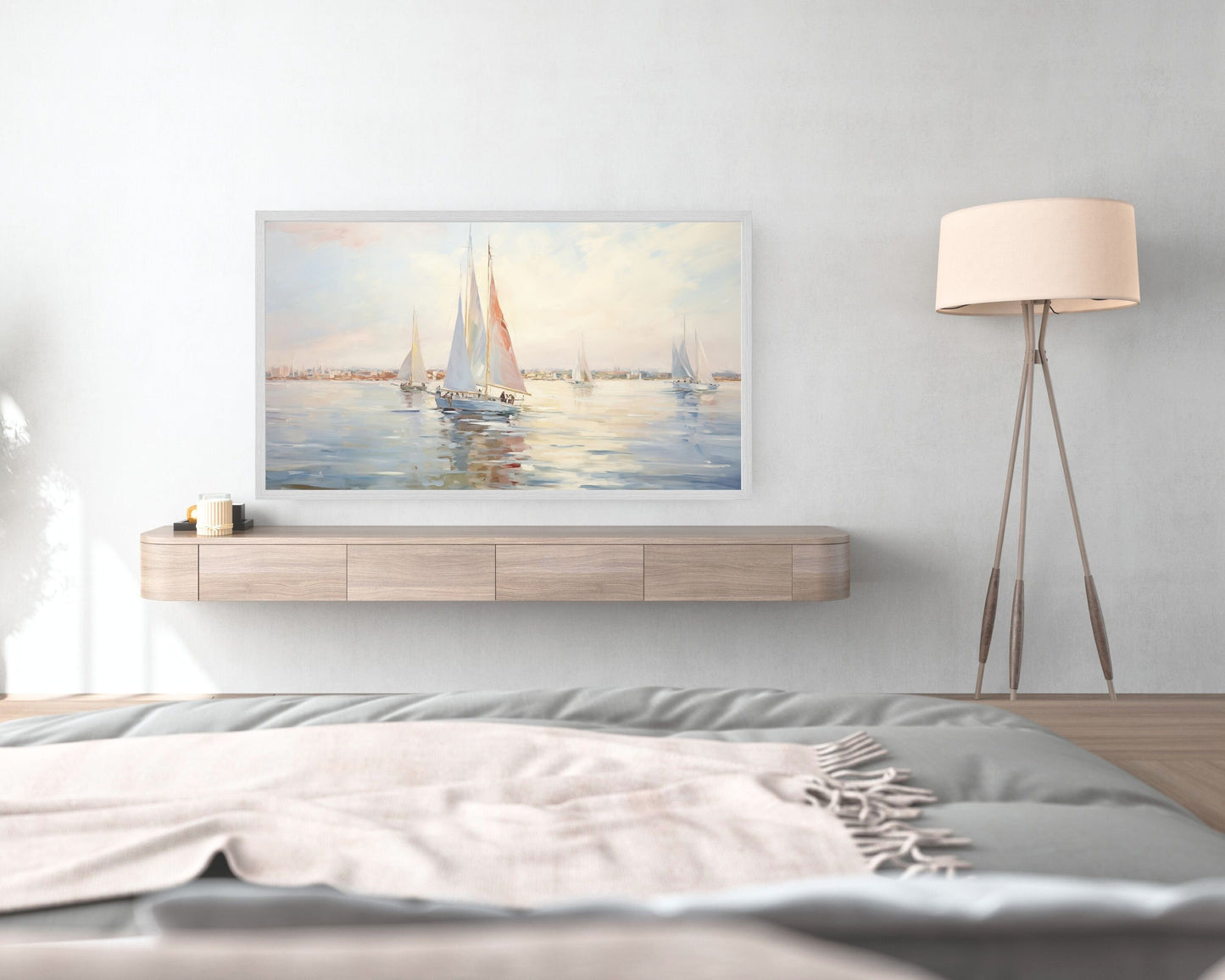 Summer Coastal Frame TV Art Bundle