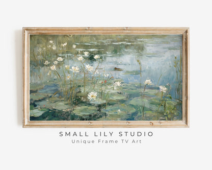 Lily Pond Frame TV Art