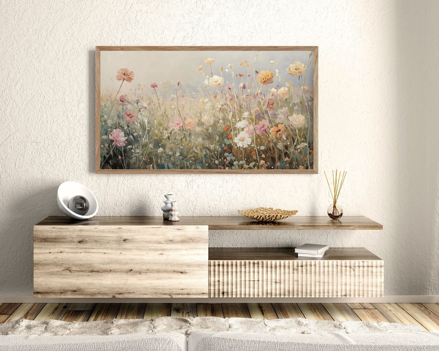 Summer Wildflowers Frame TV Art