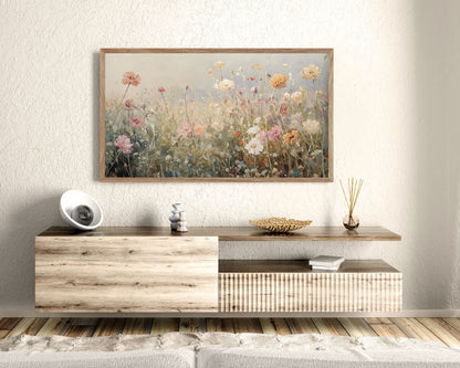 Summer Wildflowers Frame TV Art